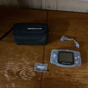 Used Game Boy Advance w/ case and light